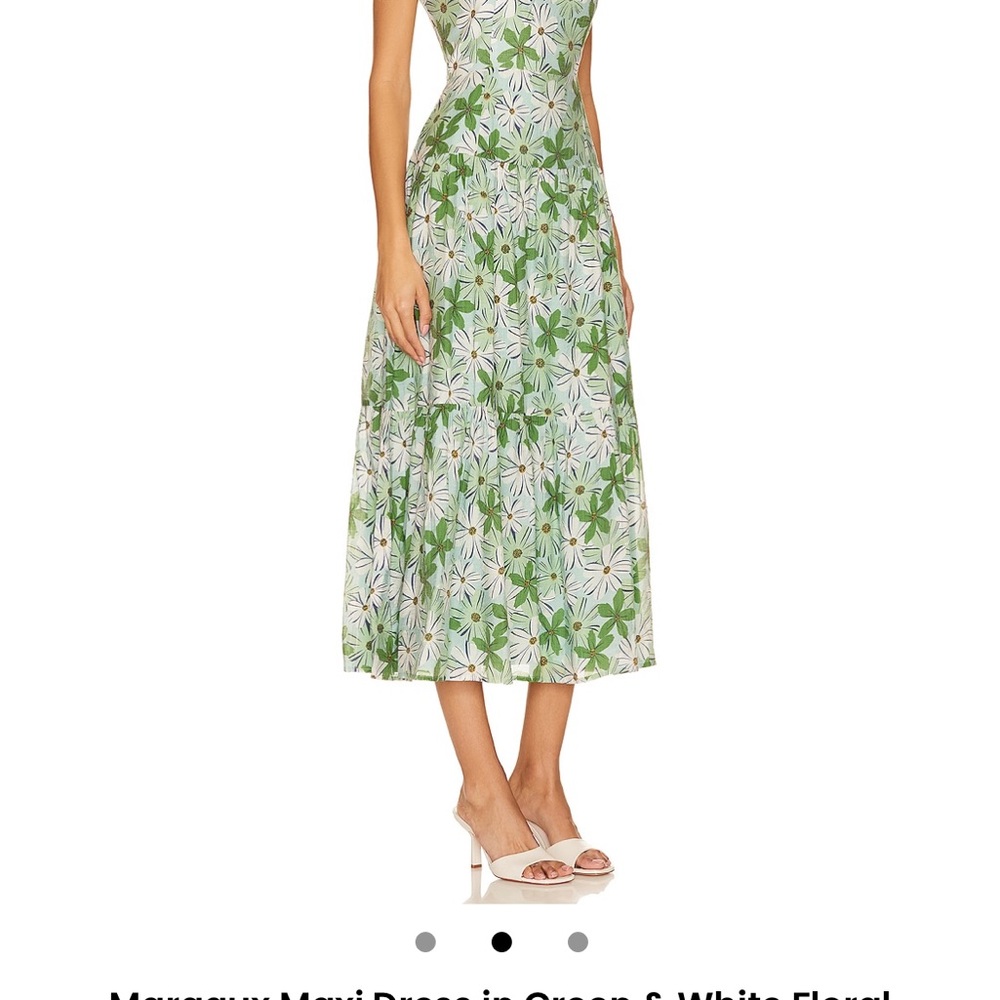 MINKPINK Pink and White Halter Sundress